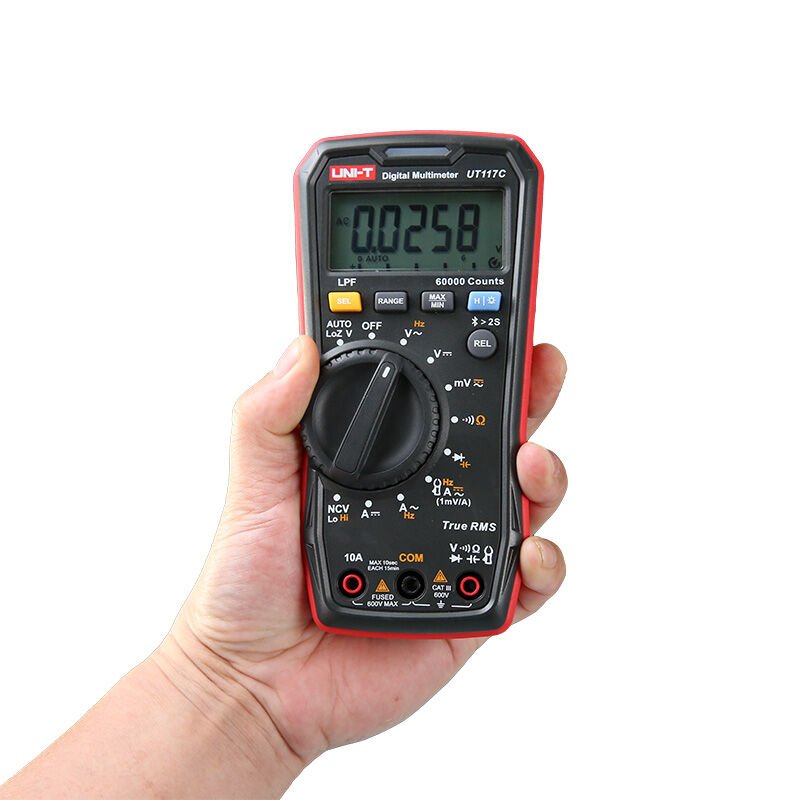 UT117C YÜKSEK HASSASİYETLİ TRUE RMS DİJİTAL MULTİMETRE