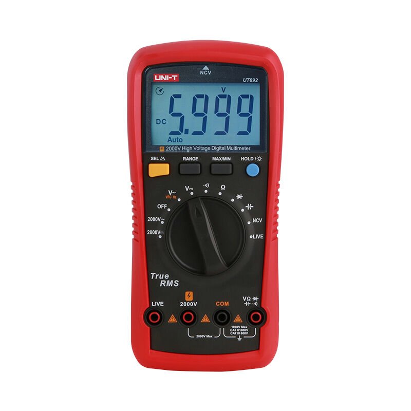 UT892 2000V AC/DC YÜKSEK VOLTAJLI DİJİTAL MULTİMETRE