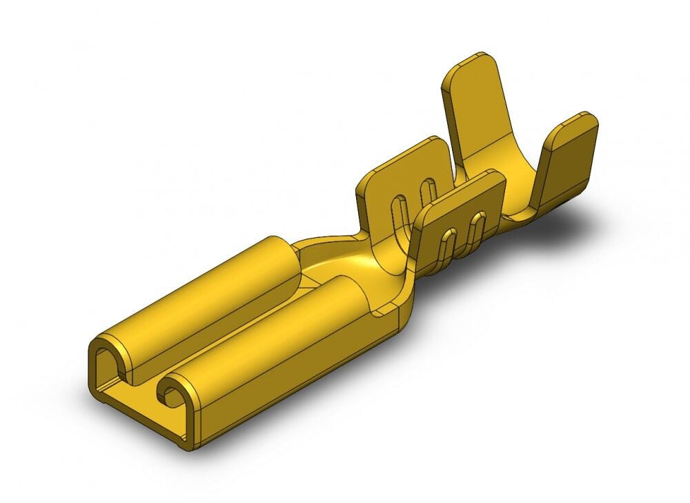 Sf1/2d 2,8mm İzolesiz Mikro Dişi Fiş Terminal (1000 Ad/Kutu)