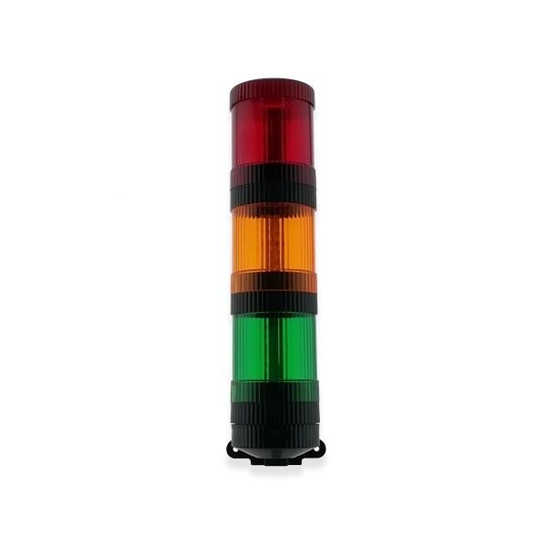 İK-2113 3 Kat Sabit Yanan Işıklı Siren 120db Çift Sesli