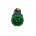 22 mm Yeşil 24 V-550 V Voltmetre