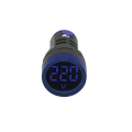 22mm MAVİ 24V-550V VOLTMETRE