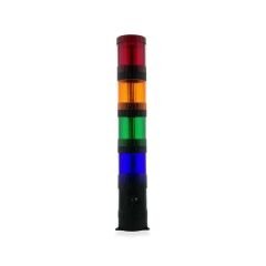 İK-1104 4 Kat Sabit Yanan Led Işıklı Buzzer 95 dB