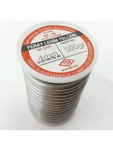 Feray Lehim Teli 60/40 (500 Gram) 4,0mm 500gr