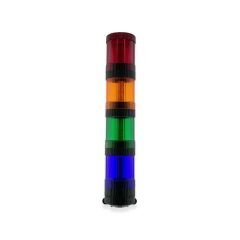 İK-1114 4 Kat Sabit Yanan Led Işıklı Buzzer 95 dB