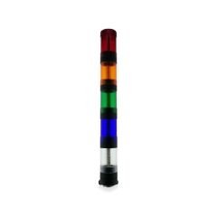 İK-1115 5 Kat Sabit Yanan Led Işıklı Buzzer 95 dB