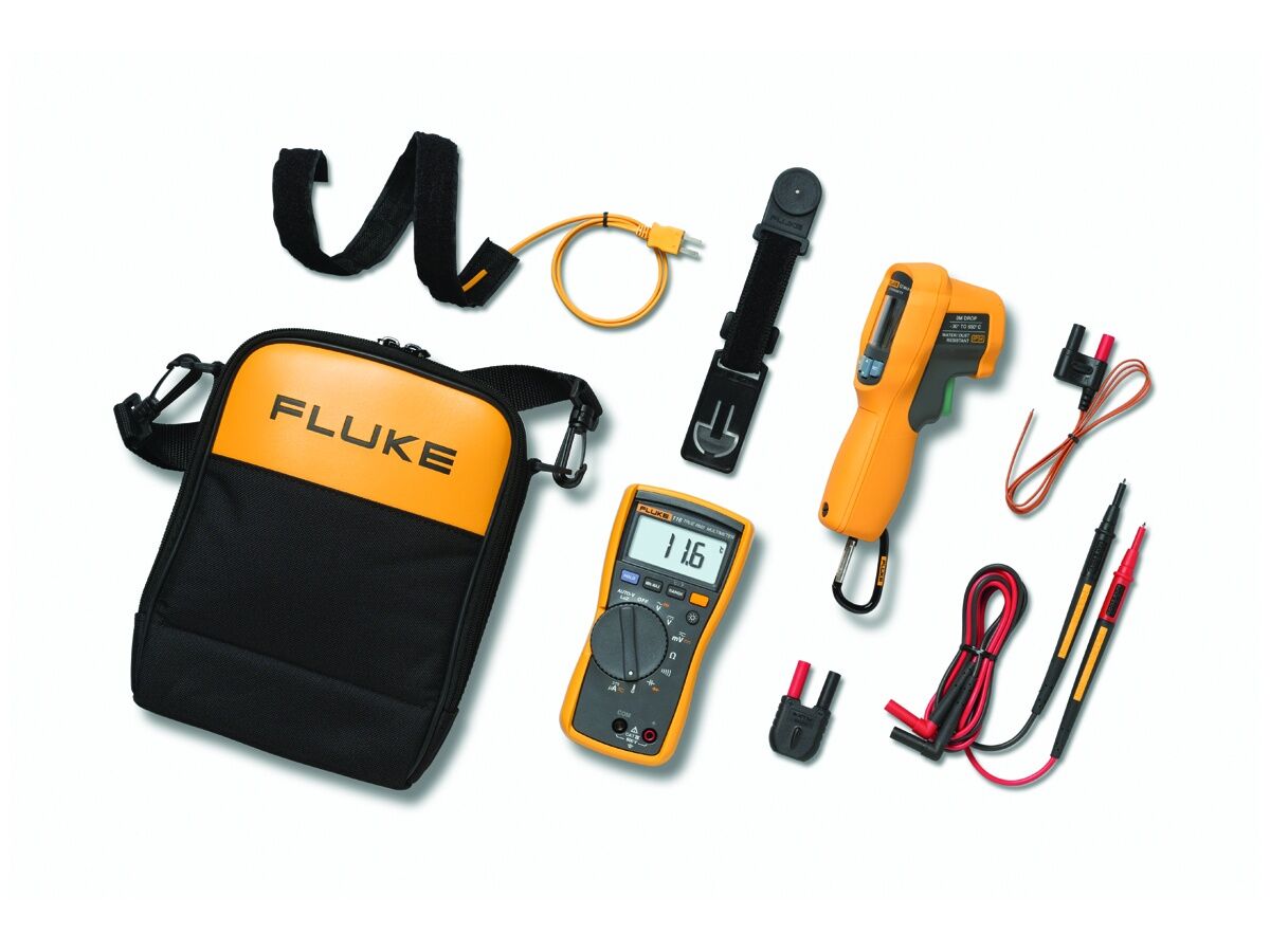 Fluke 116/62 MAX+ Teknisyenler için Kombo Kit