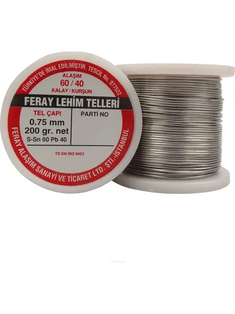 Feray Lehim Teli 60/40  200gr 0,75mm 200gr
