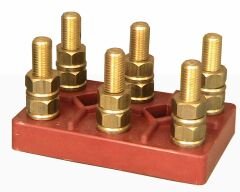 No: 1 Motor Klemensi Sarı Cam Elyaf   ( Yanmaz )