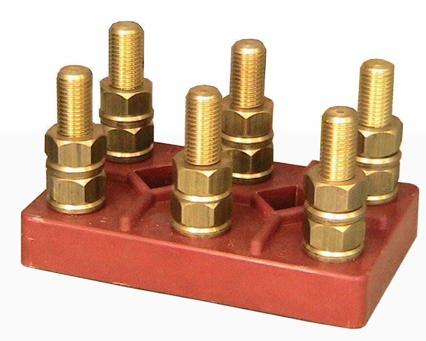 No: 7 Motor Klemensi Sarı Cam Elyaf   ( Yanmaz )