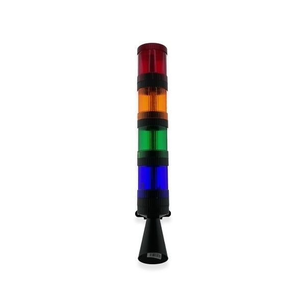 İK-2304 4 Kat 8 Fonksiyon 120db Flaşörlü Siren