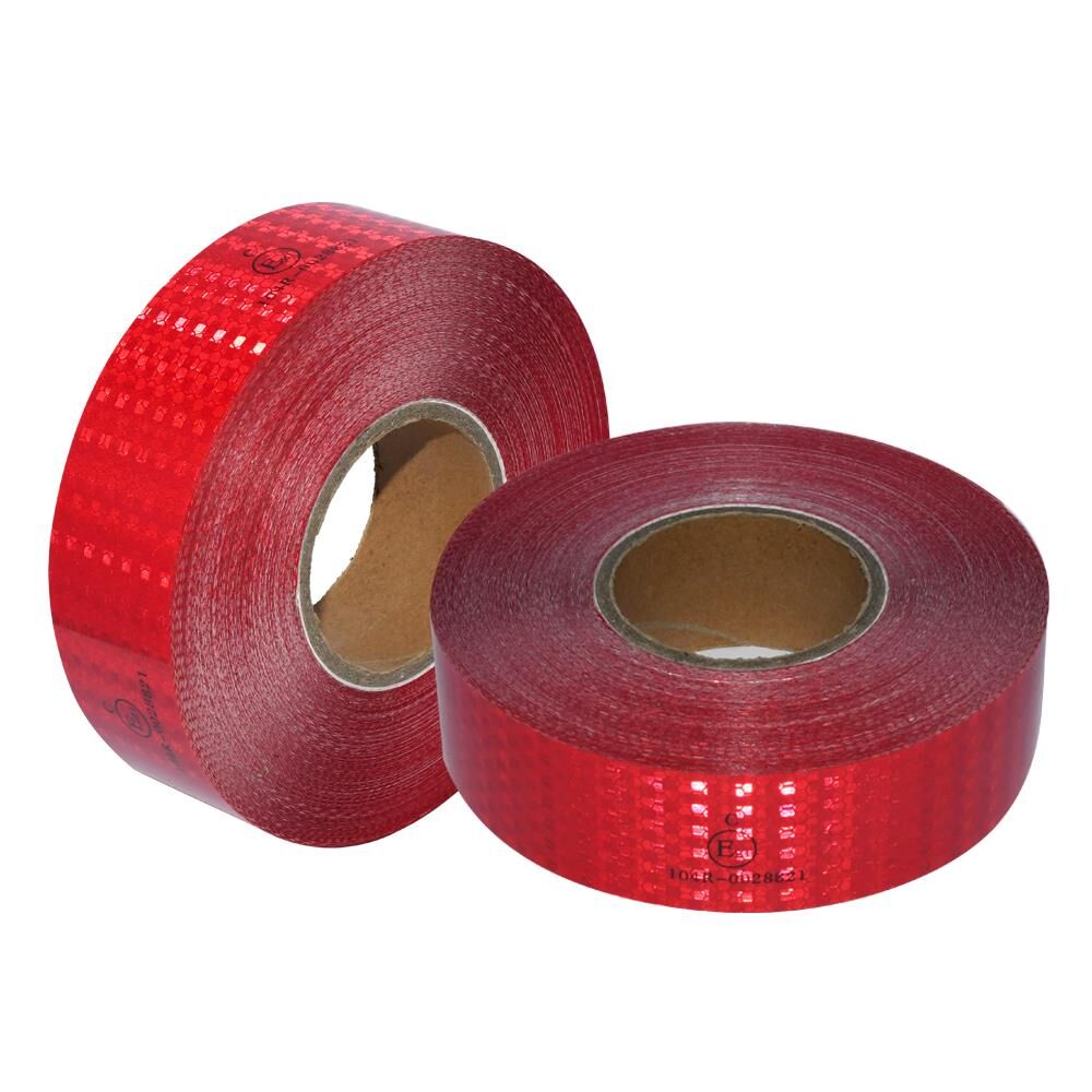 50mm x 50mt Kırmızı Reflektif Bant
