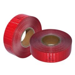 50mm x 50mt Kırmızı Reflektif Bant