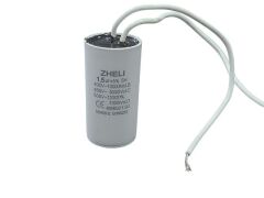 Zheli 1,5 MFD 450 V 25 × 49 Kablolu Daimi Devre Kondansatör