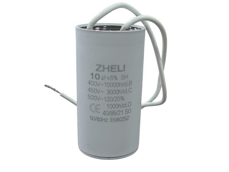 Zheli 10 MF 450V 35x50 Kablolu Daimi Devre Kondansatör