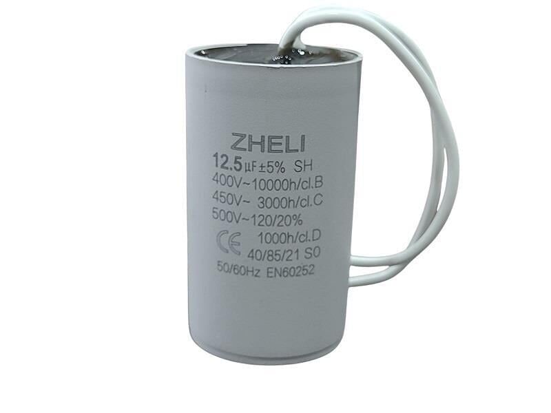 Zheli 12.5 MF 450V 35x50 Kablolu Daimi Devre Kondansatör