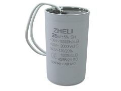 Zheli 25 MF 450 V 42 × 70 Kablolu Daimi Devre Kondansatör