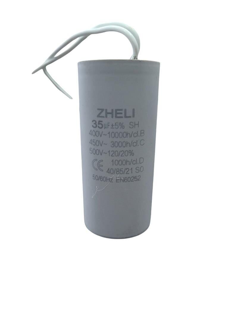 Zheli 35 MF 450V 42x90 Kablolu Daimi Devre Kondansatör