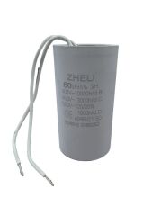 Zheli 60 MF 450 V 50 × 92 Kablolu Daimi Devre Kondansatör