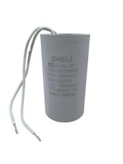 Zheli 60 MF 450V 50x92 Kablolu Daimi Devre Kondansatör