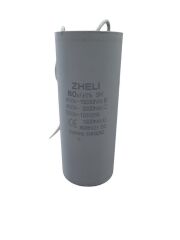 Zheli 80 MF 450V 50x122 Kablolu Daimi Devre Kondansatör