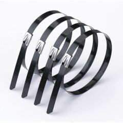 520x7.9 mm PVC KAPLI METAL KABLO BAĞI  100 adet