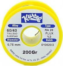 Kurtel Lehim Teli 60/40 (200 Gram)