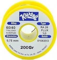 Kurtel Lehim Teli 60/40  (200 Gram)