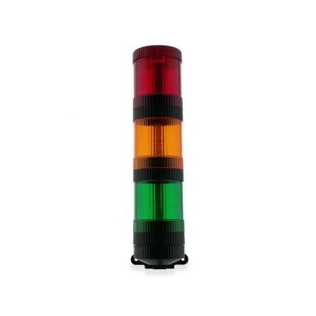 İK-2213 3 Kat Işıklı Siren 120db Çift Ses