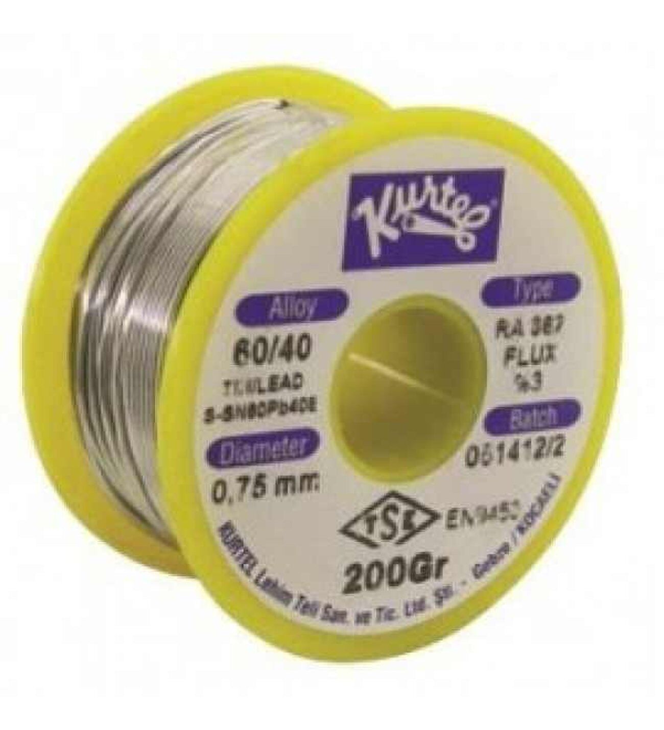 Kurtel Lehim Teli 60/40  (200 Gram) 0,75mm 200gr