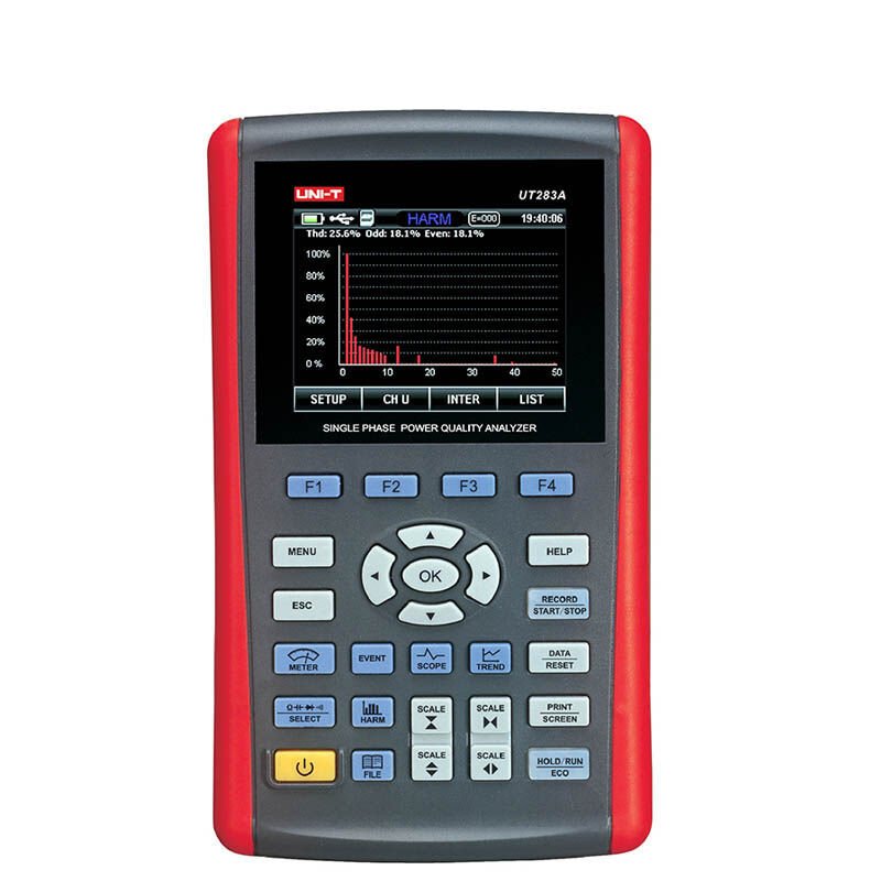 UT283A TEK FAZLI GÜÇ KALİTESİ ANALİZÖRÜ