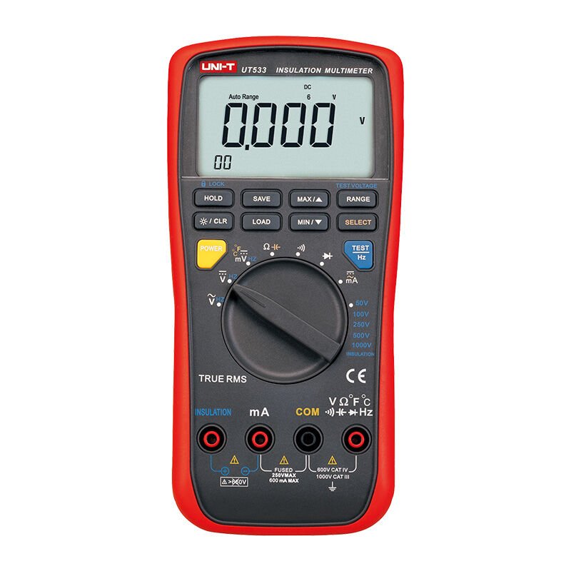UT533 İZOLASYON MULTİMETRE