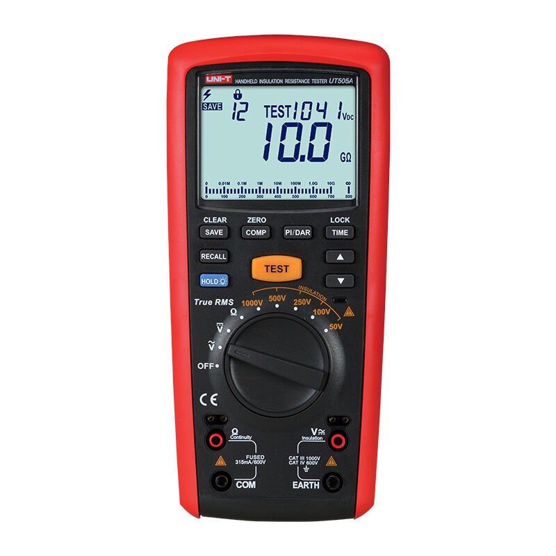 UT505A EL TİPİ İZOLASYON DİRENCİ TEST CİHAZI