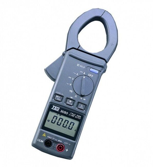 TES 3050 TRMS AC/DC pensampermetre
