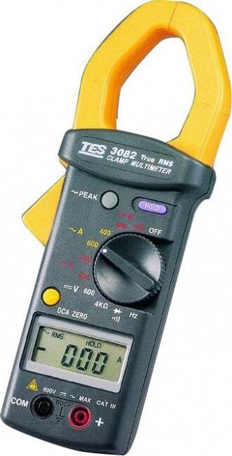 TES 3082 GERÇEK RMS AC/DC pensampermetre