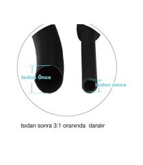 140/42 İçi Yapışkanlı Daralan Makaron (1,22cm)