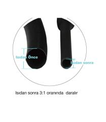180/60 İçi Yapışkanlı Daralan Makaron (1,22cm)