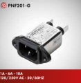 PNF201-G-10A Power Soketli Monofaze Şebeke Filtresi